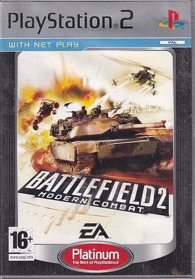 Battlefield 2 Modern Combat - Platinum - PS2 (B Grade) (Genbrug)